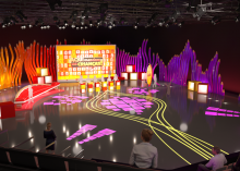 Cenário "Aqui mandam as crianças"